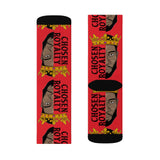 Red Chosen Royalty Socks