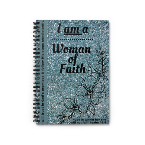 Woman of Faith Spiral Notebook