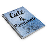 Cute & Passionate Spiral Notebook - Ruled Line