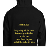 Verse on back- One in the Son Unisex Hoodie