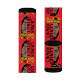 Red Chosen Royalty Socks