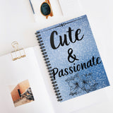 Cute & Passionate Spiral Notebook - Ruled Line