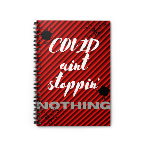 COVID Spiral Notebook - Ruled Line