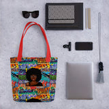 Afro Queen Graffiti Tote bag