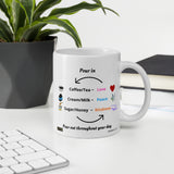Peace, love & kindness Mug