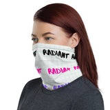 Notebook Paper "Radiant" Face Mask Neck Gaiter