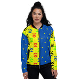 Fun Pattern Unisex Bomber Jacket