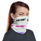 Notebook Paper "Radiant" Face Mask Neck Gaiter