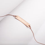I am Radiant Bar Chain Necklace